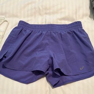 Asics Women's Purple Athletic Shorts